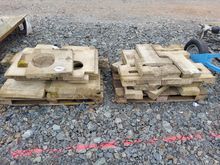 Image of 2x Pallets Of Concrete JKH Land Drainage Headd Wall Tops & Marker Posts