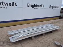 Image of Ifor Williams 8ft Trailer Aluminium Loading Ramps