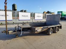 Image of Ifor Williams GX105HD Twin Axle Beavertail Plant Trailer