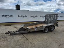 Image of Ifor Williams GH1054BT Twin Axle Plant Trailer
