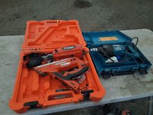 Image of Paslode Impulse IM350 Nail Gun and Makita 8406 Core Drill 240V