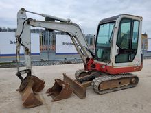 Image of Takeuchi TB125 Cabbed Mini Excavator