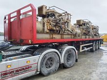 Image of SDC Extendable Flat Tri Axle Artic Trailer
