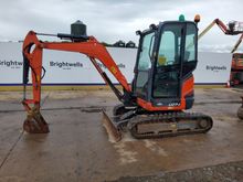 Image of Kubota U27-4 Cabbed Mini Excavator