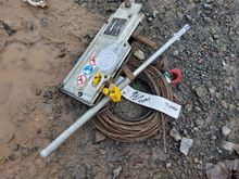 Image of T516D Tirfor Winch c/w Handle & Wire Rope