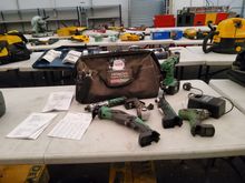 Image of Selection of Cordless Hitachi Powertools & Holdall
