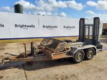 Image of Brian James T-02-T Twin Axle Excavator Trailer
