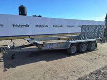 Image of Ifor Williams GH146BT Tri Axle Plant Trailer