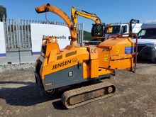 Image of Jensen A540T Tracked Wood Chipper