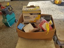 Image of Qty of Gloves, Safety Boots, Hand Sanitiser & Sanding Discs