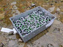 Image of Tub of Bow Shackles Stamped WLL 1.5T