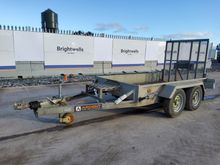Image of Indespension Twin Axle Beavertail Plant Trailer