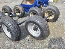 Image of Pair of Axles c/w Wheels