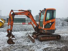 Image of Doosan DX27Z Cabbed Mini Excavator