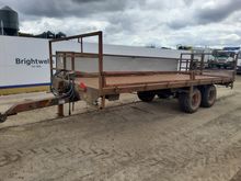 Image of Ken Wooten Twin Axle Farm Trailer