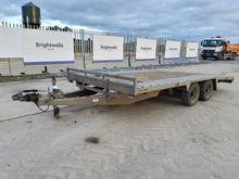 Image of Bateson Twin Axle Flatbed Trailer