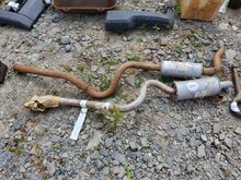 Image of 2x Land Rover Defender Rear Silencers