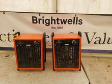 Image of 2x Inelco 88849450 Dania SH 9kW 11306 - Electric Heaters 9 kW, 380V