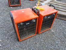 Image of 2x 9KW Electric Heaters 380v