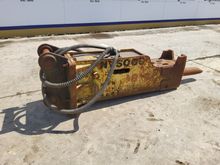 Image of Soosan Excavator Mounted Hydraulic Breaker