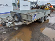 Image of Ifor Williams LM1466 Twin Axle Flatbed Trailer