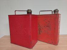 Image of Automobilia Two vintage fuel cans