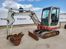 Image of Takeuchi TB125 Cabbed Mini Excavator