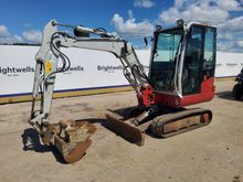 Image of Takeuchi TB230 Cabbed Mini Excavator