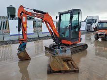 Image of Kubota U27-4 Cabbed Mini Excavator