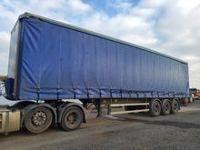 Image of CARTWRIGHT CST39A Tri Axle Curtain Sided Artic Trailer