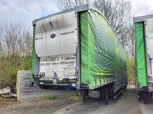 Image of S Cartwright & Sons CDA-39A Double Decker Curtain Sided Tri Axle Artic Trailer