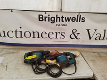 Image of 2x Makita Hammer Drills & 1x Hilti Drill