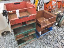 Image of 5x Small Metal Storage Boxes