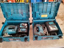 Image of 2x Makita Jig Saws and 2x Chargers