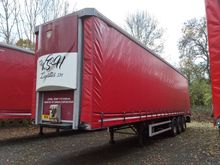 Image of TIGER TTC13S Tri Axle Curtain-Sided Artic Trailer