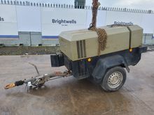 Image of Ingersoll Rand 741 Trailed Compressor Generator