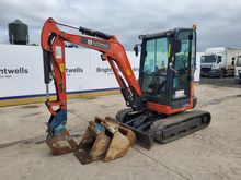 Image of Kubota U27-4 Cabbed Mini Excavator