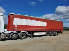 Image of Krone SD Tri Axle Curtainsided Artic Trailer