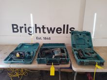 Image of 2x Makita Nail Gun, 1x Makita Breaker