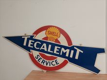 Image of Automobilia Two large metal signs