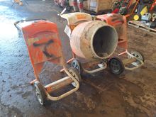Image of 1x Electric Cement Mixer 2x Mixer Body