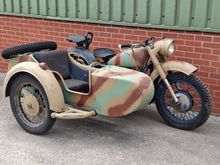 Image of 1972 KMZ Dnepr 650 Sidecar Combination