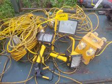 Image of Assorted Lights, Cables & Extension Lead