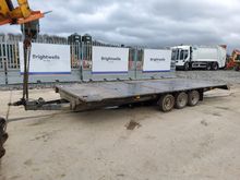 Image of Graham Edwards FB2035T Tri Axle Flatbed Trailer