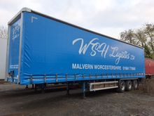 Image of LAWRENCE DAVID LDU NS3 Tri Axle Curtain-Sided Artic Trailer