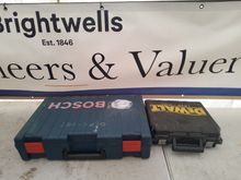 Image of 1x DeWalt Jigsaw + 1x Bosch Hammer Drill Spares