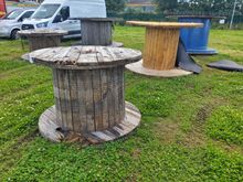 Image of 2x Wood & 1x Metal Bobbins