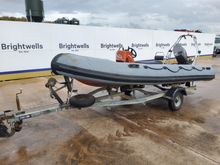 Image of Rib Boat & Trailer