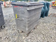 Image of Metal Wheelie Bin