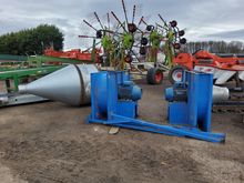 Image of Extraction System Consisting Of 2 x Extractions Fans, 2 x Cyclones & Various Lengths Of Ducting